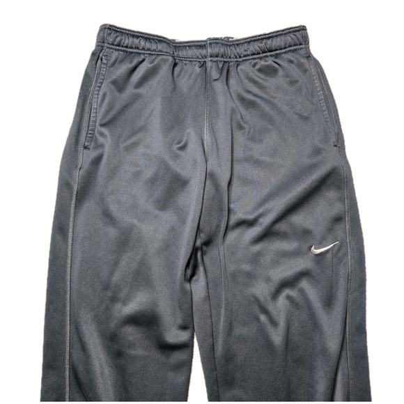 Nike‎ Therma Fit Sweatpants Mens Large Navy Blue Fleece Pockets Work Out Sweat - Picture 1 of 9